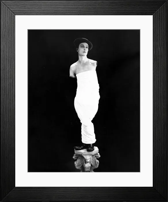 Framed Print : Buster Keaton, ca. early 1920s Framed Print : Buster Keaton, ca. early 1920s