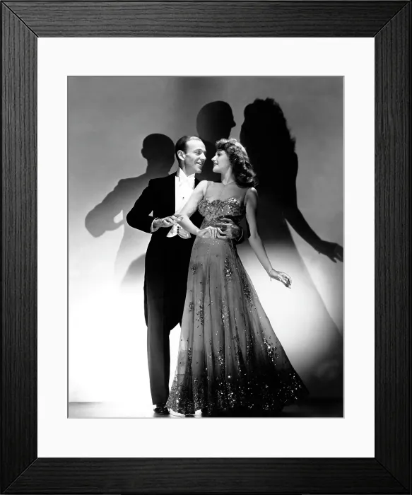Framed Print : YOU WERE NEVER LOVELIER, from left: Fred Astaire, Rita Hayworth, 1942