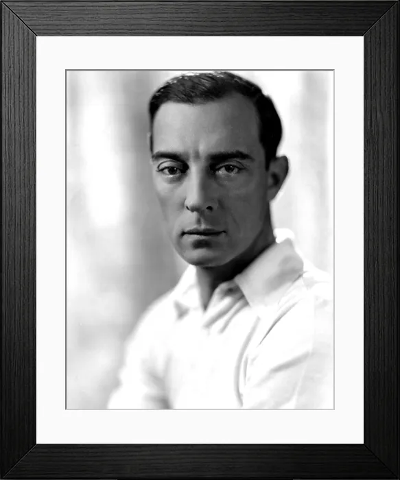 Framed Print : Buster Keaton, MGM, 1930, photo by Hurrell Framed Print : Buster Keaton, MGM, 1930, photo by Hurrell