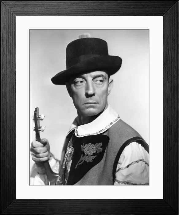 Framed Print : Buster Keaton, Columbia portrait, circa 1939 Framed Print : Buster Keaton, Columbia portrait, circa 1939