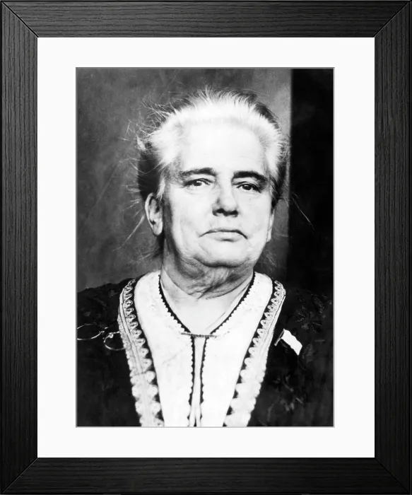 Framed Print : President of the National Women's Suffrage Association Anna Howard Shaw, (1847-1919), 1912.. Courtesy: CSU Archives  /  Everett Collection