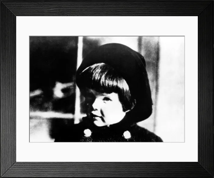 Framed Print : Katharine Hepburn at age four, 1913.. Courtesy: CSU Archives  /  Everett Collection