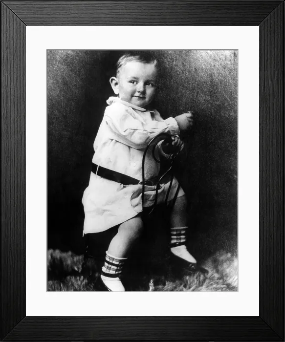 Framed Print : Lyndon B.Johnson at age 18 months. ca 1909. Courtesy: CSU Archives / Everett Collection Framed Print : Lyndon B.Johnson at age 18 months. ca 1909. Courtesy: CSU Archives / Everett Collection