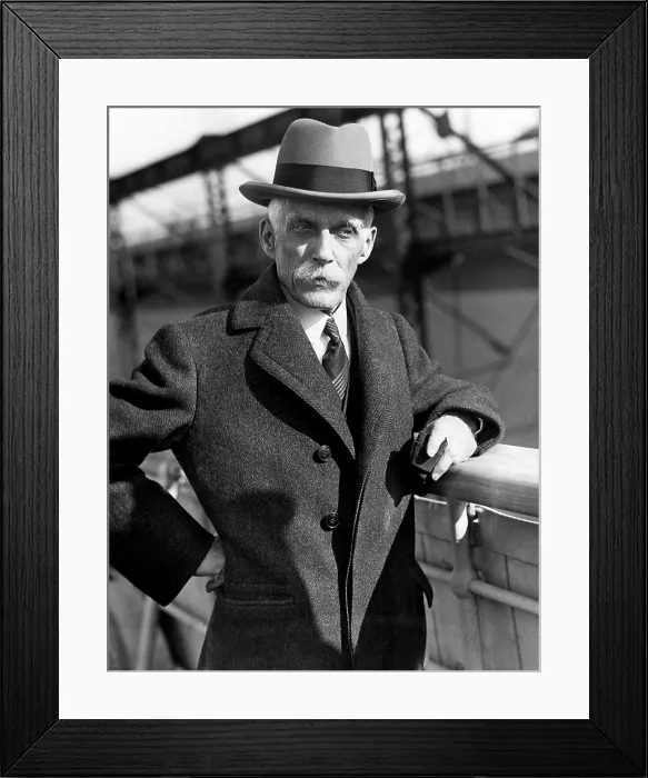 Framed Print : Andrew W. Mellon, (1855-1937), U.S. Secretary of the Treasury from 1921-1932, New York, April 1, 1932.. Courtesy: CSU Archives  /  Everett Collection