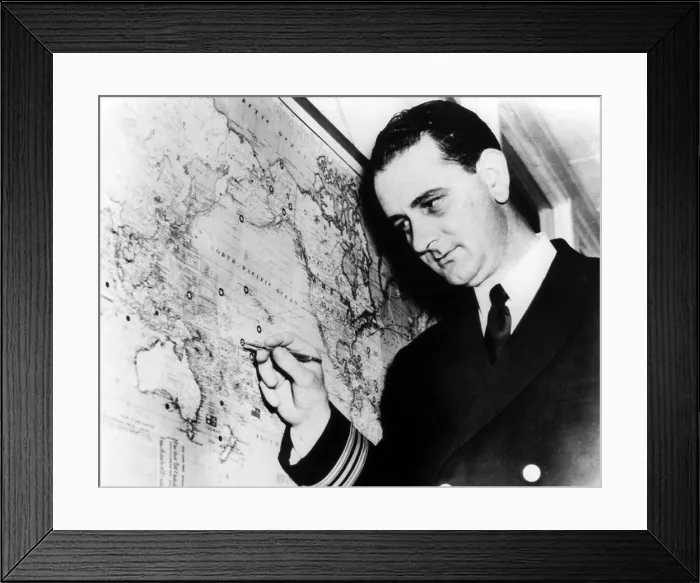 Framed Print : Lyndon B. Johnson, ca. early 1940s. Courtesy: CSU Archives / Everett Collection