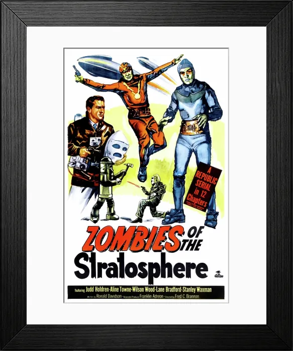 Framed Print : ZOMBIES OF THE STRATOSPHERE, 1952 Framed Print : ZOMBIES OF THE STRATOSPHERE, 1952
