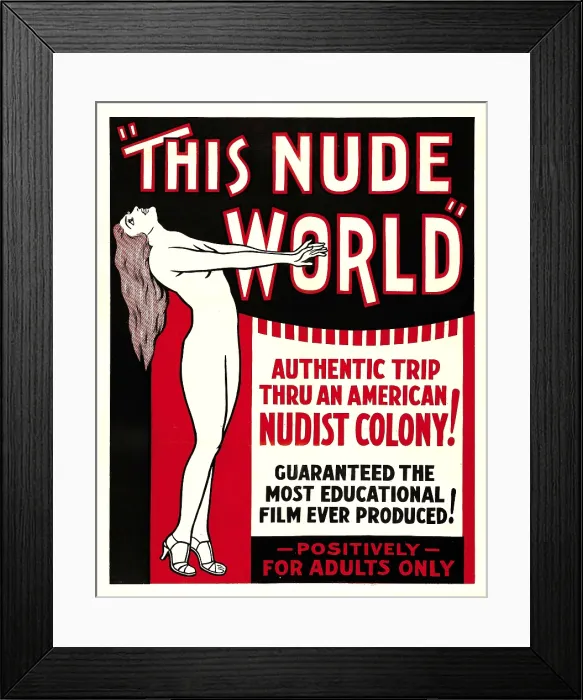 Framed Print : THIS NUDE WORLD, 1933 Framed Print : THIS NUDE WORLD, 1933
