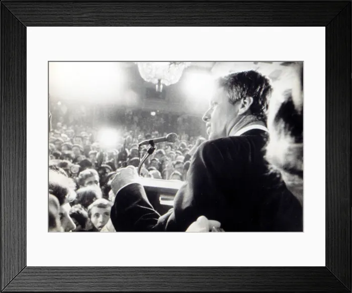 Framed Print : ROBERT KENNEDY, June 5, 1968. Courtesy: CSU Archives / Everett Collection Framed Print : ROBERT KENNEDY, June 5, 1968. Courtesy: CSU Archives / Everett Collection