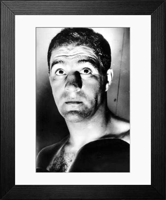 Framed Print : Rocky Marciano, 1950s. Courtesy: CSU Archives / Everett Collection Framed Print : Rocky Marciano, 1950s. Courtesy: CSU Archives / Everett Collection