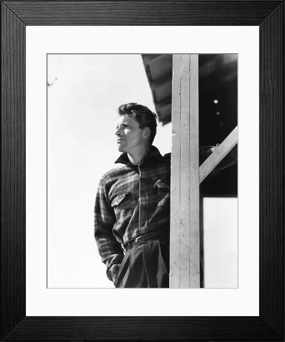 Framed Print : Burt Lancaster, 1949