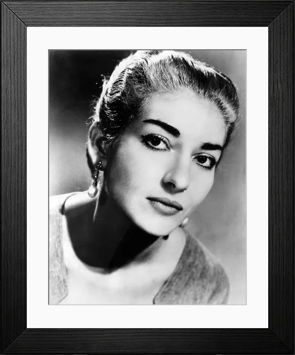 Framed Print : Maria Callas, 1958. Courtesy: CSU Archives / Everett Collection