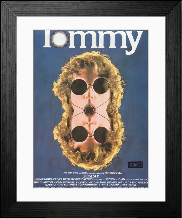 Framed Print : TOMMY, Spanish poster art, 1975