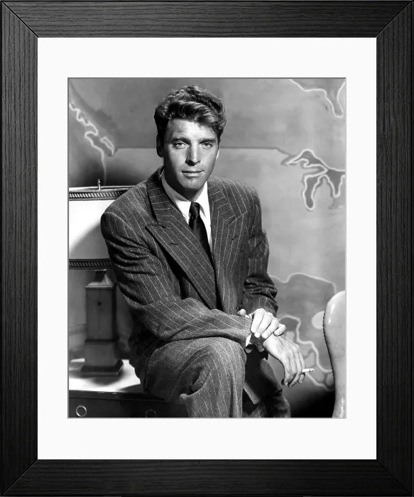 Framed Print : BURT LANCASTER, Warner Brothers, 1950