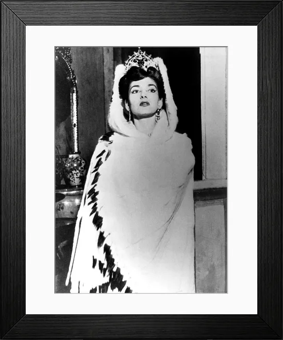 Framed Print : Maria Callas, circa early 1970s. Courtesy: CSU Archives / Everett Collection