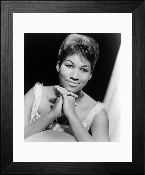 Framed Print : ARETHA FRANKLIN, 1964, Columbia Records publicity portrait. CSU Archives / Everett Collection