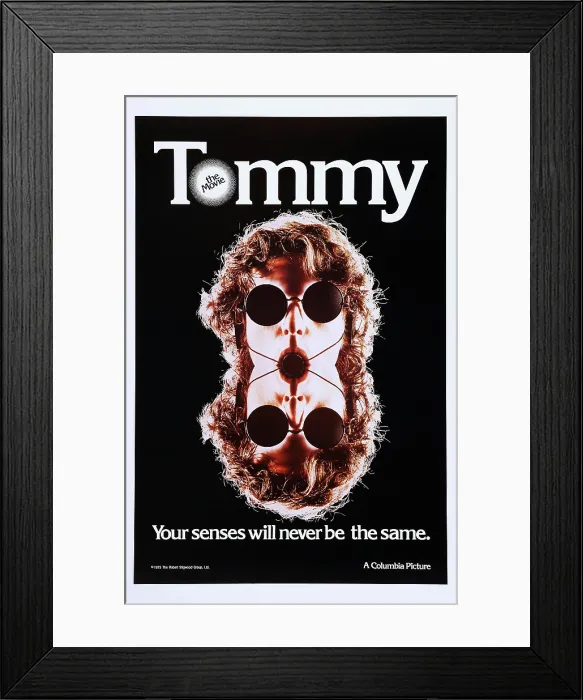 Framed Print : TOMMY, US poster art, 1975