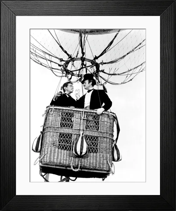 Framed Print : AROUND THE WORLD IN 80 DAYS, (aka AROUND THE WORLD IN EIGHTY DAYS), Cantinflas, David Niven, 1956