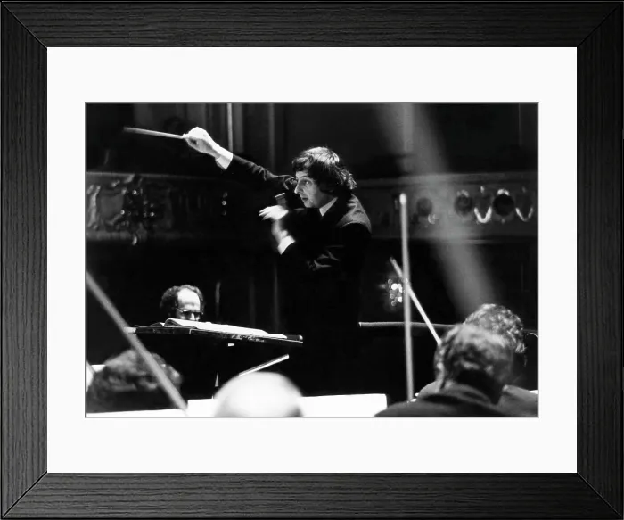 Framed Print : Andre Previn, composer and conductor, with the Pittsburgh Symphony Orchestra, circa 1977. Courtesy: CSU Archives / Everett Collection Framed Print : Andre Previn, composer and conductor, with the Pittsburgh Symphony Orchestra, circa 1977. Courtesy: CSU Archives / Everett Collection
