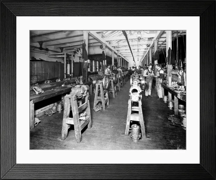 Framed Print : Cadillac Motor Company, circa 1920. Courtesy: CSU Archives / Everett Collection