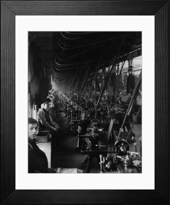 Framed Print : Cadillac Motor Company, circa 1920. Courtesy: CSU Archives / Everett Collection
