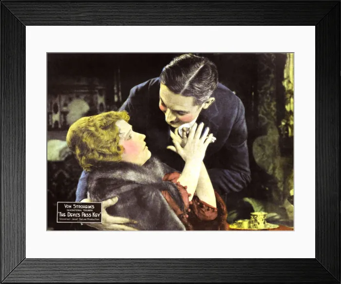 Framed Print : THE DEVIL'S PASSKEY, left: Una Trevelyn, 1920 Framed Print : THE DEVIL'S PASSKEY, left: Una Trevelyn, 1920