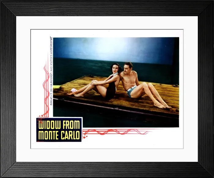 Framed Print : THE WIDOW FROM MONTE CARLO, Dolores del Rio, Warren William, 1935 Framed Print : THE WIDOW FROM MONTE CARLO, Dolores del Rio, Warren William, 1935