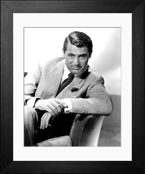 Framed Print : CARY GRANT, portrait