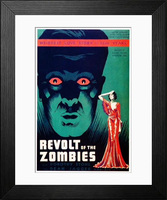 Framed Print : REVOLT OF THE ZOMBIES, 1936 Framed Print : REVOLT OF THE ZOMBIES, 1936