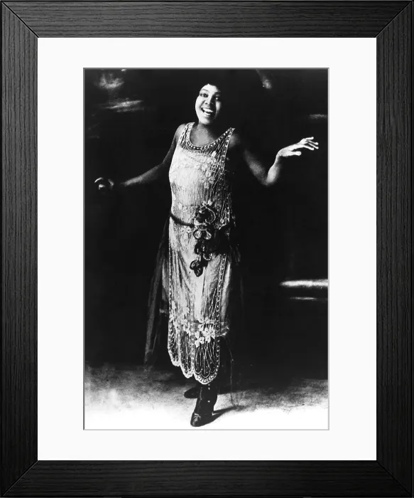 Framed Print : Bessie Smith, blues singer, 1920s. Courtesy: CSU Archives  /  Everett Collection