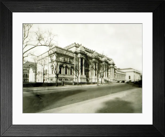 Framed Print : METROPOLITAN MUSEUM OF ART, New York, Winter, 1912. Courtesy: CSU Archives / Everett Collection Framed Print : METROPOLITAN MUSEUM OF ART, New York, Winter, 1912. Courtesy: CSU Archives / Everett Collection
