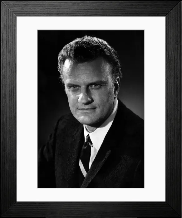 Framed Print : Evangelist, Billy Graham. ca. 1964. Courtesy: CSU Archives / Everett Collection