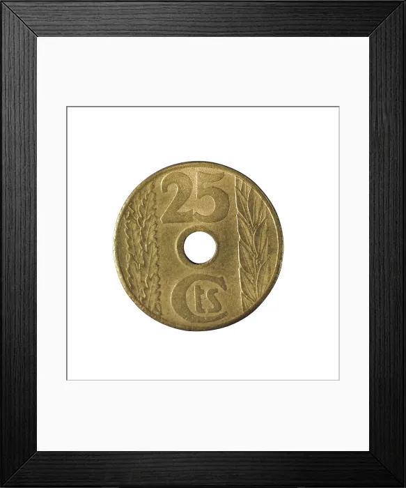 Framed Print : Spain. Second Republic. 25 cent coin. SPAIN. Barcelona. National Art Museum of Catalonia. AISA / Everett Collection**US SALES ONLY** Framed Print : Spain. Second Republic. 25 cent coin. SPAIN. Barcelona. National Art Museum of Catalonia. AISA / Everett Collection**US SALES ONLY**