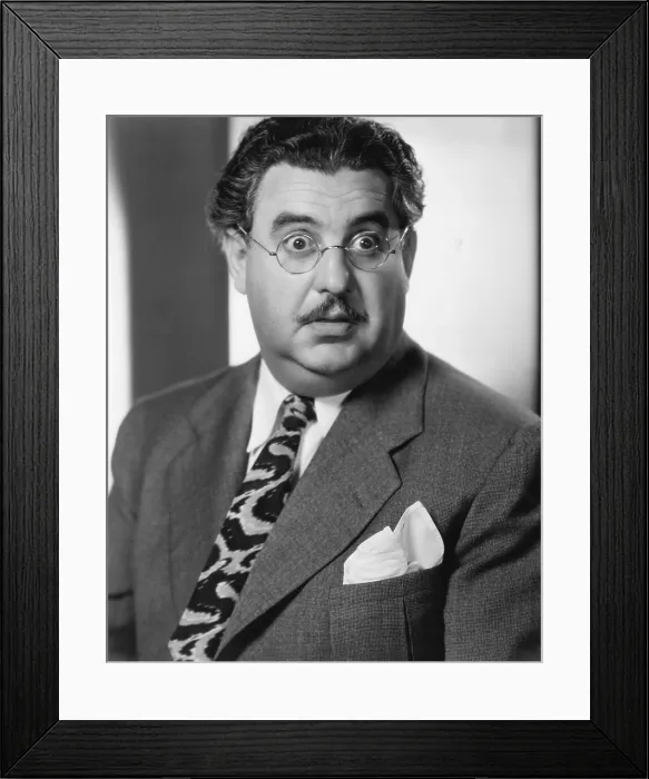 Framed Print : Billy Gilbert, 1937