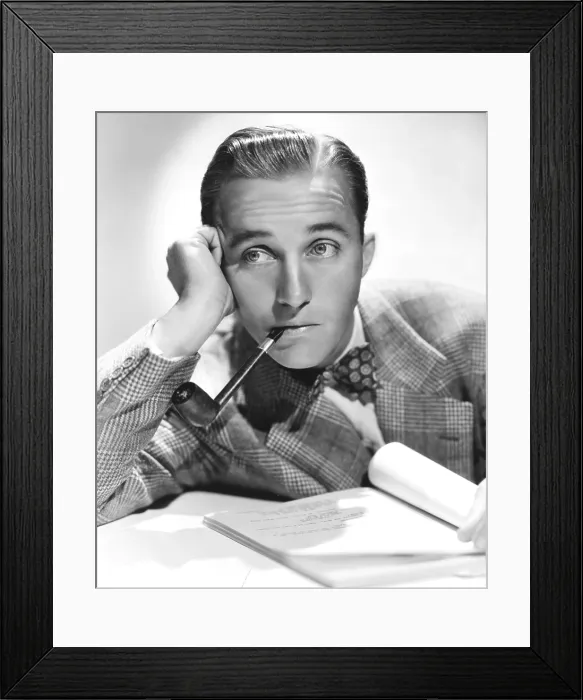 Framed Print : Bing Crosby, ca. 1940s