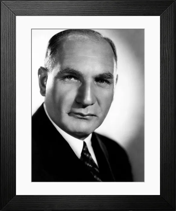 Framed Print : Albert Warner, (1883-1967), co-founder and Treasurer of Warner Brothers, 1937.. Courtesy: CSU Archives  /  Everett Collection