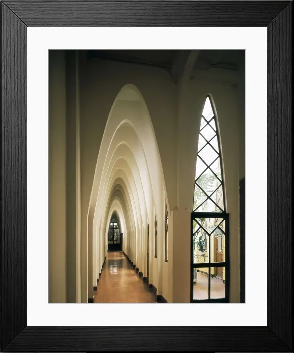 Framed Print : GAUDI i CORNET, Antoni (1852-1926). Colegio de las Teresianas (Teresianas School). SPAIN. Barcelona. Colegio de las Teresianas (Teresianas School) Framed Print : GAUDI i CORNET, Antoni (1852-1926). Colegio de las Teresianas (Teresianas School). SPAIN. Barcelona. Colegio de las Teresianas (Teresianas School)