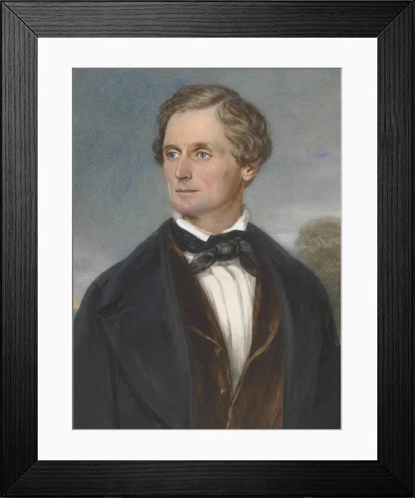 Framed Print : Jefferson Davis was the 1st and only President of the Confederate States of America, during the US Civil war 1861 to 1865 Framed Print : Jefferson Davis was the 1st and only President of the Confederate States of America, during the US Civil war 1861 to 1865