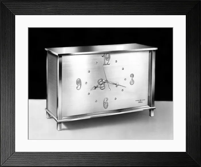 Framed Print : EV1900 - Desk clock, circa 1950s. Courtesy: CSU Archives / Everett Collection Framed Print : EV1900 - Desk clock, circa 1950s. Courtesy: CSU Archives / Everett Collection