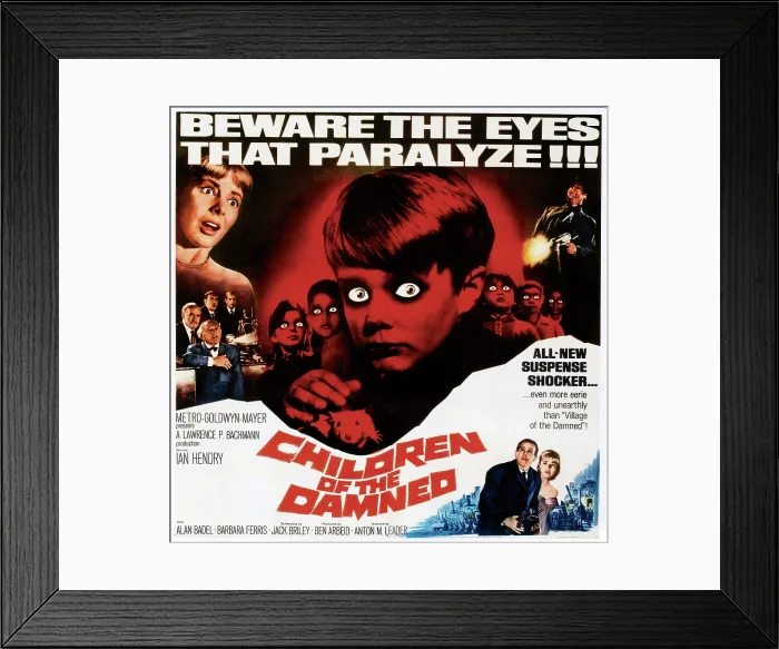 Framed Print : CHILDREN OF THE DAMNED, 1963