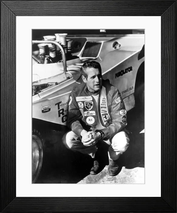 Framed Print : ONCE UPON A WHEEL, Paul Newman, 1971. Courtesy: CSU Archives / Everett Collection Framed Print : ONCE UPON A WHEEL, Paul Newman, 1971. Courtesy: CSU Archives / Everett Collection
