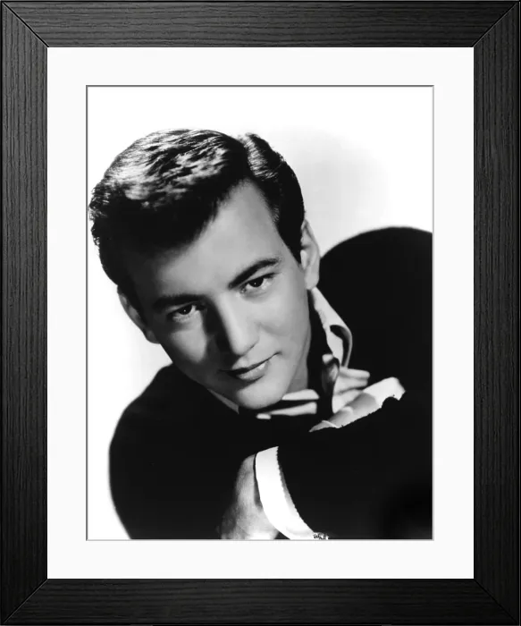 Framed Print : Bobby Darin, portrait ca. 1950s