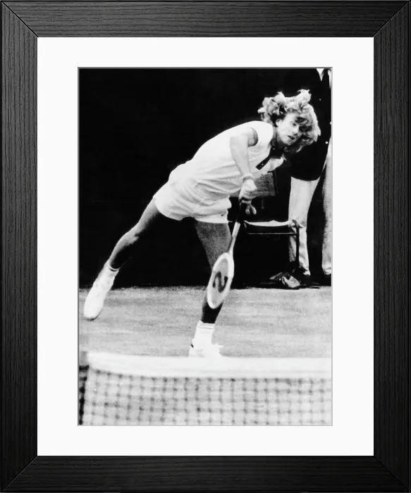 Framed Print : Bjorn Borg at Wimbledon, 1974. Courtesy: CSU Archives / Everett Collection Framed Print : Bjorn Borg at Wimbledon, 1974. Courtesy: CSU Archives / Everett Collection