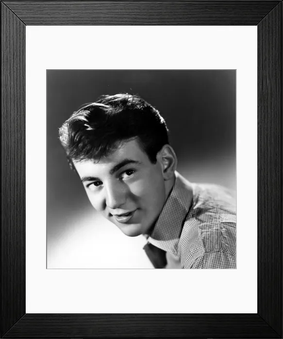 Framed Print : Bobby Darin, portrait ca. 1950s