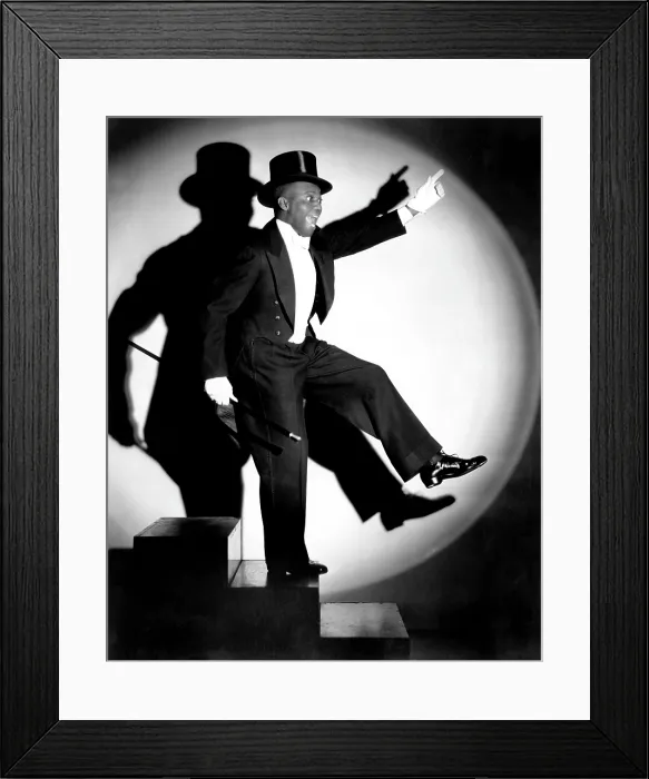 Framed Print : American tap dancer Bill Robinson, (1878-1949), c. 1934.. Courtesy: CSU Archives  /  Everett Collection