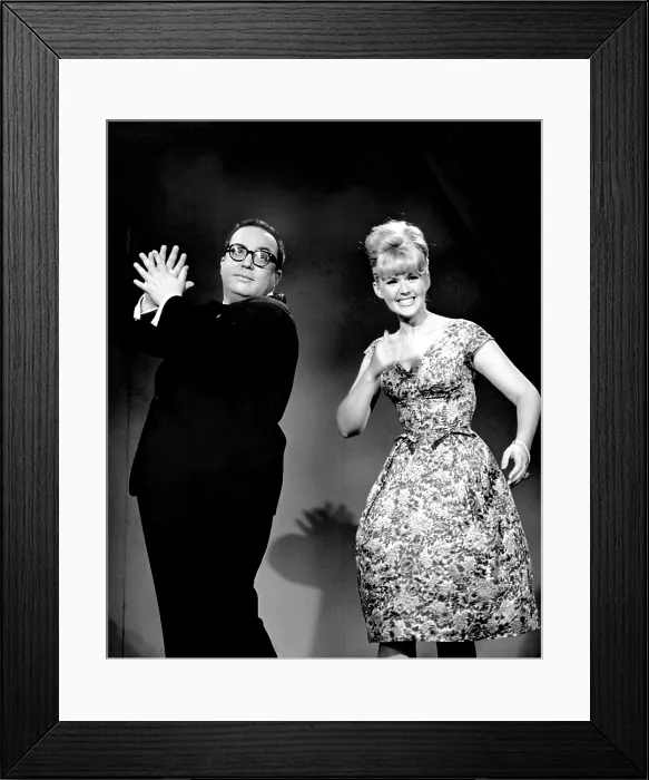 Framed Print : STUMP THE STARS, Allan Sherman, Connie Stevens, (aired 06-17-63), 1962-63. Courtesy: CSU Archives  /  Everett Collection