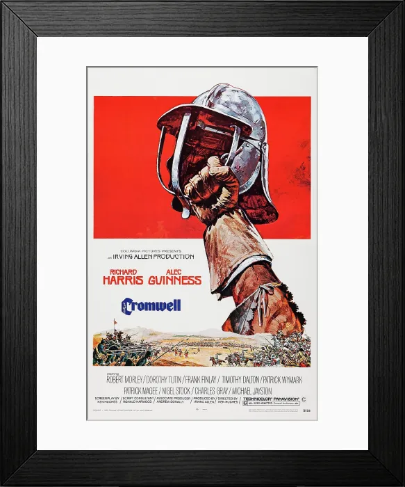 Framed Print : CROMWELL, US poster art, 1970 Framed Print : CROMWELL, US poster art, 1970