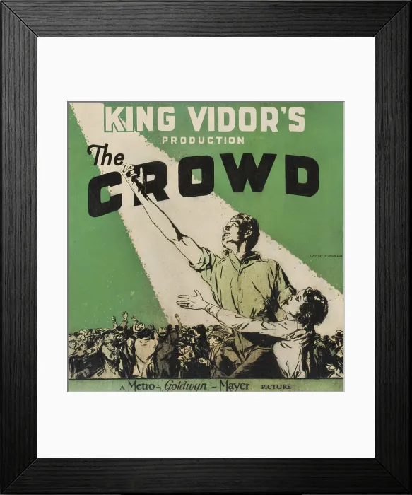 Framed Print : THE CROWD, 1928 Framed Print : THE CROWD, 1928
