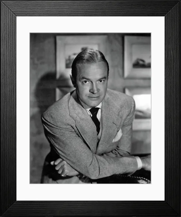 Framed Print : BOB HOPE, M.C. of 5th Annual Deb Star Ball held at Hollywood Palladium. Picture dated 09 / 30 / 57, Event date is 10 / 11 / 57