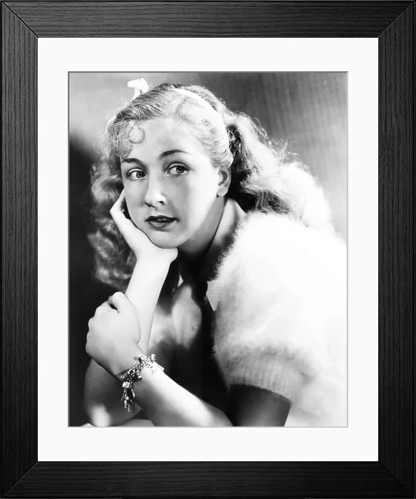 Framed Print : Bonita Granville, ca. 1939