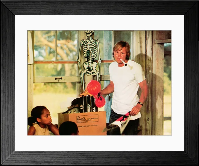 Framed Print : CONRACK, Tina Andrews, Jon Voight, 1974, TM & Copyright (c) 20th Century Fox Film Corp. All rights reserved Framed Print : CONRACK, Tina Andrews, Jon Voight, 1974, TM & Copyright (c) 20th Century Fox Film Corp. All rights reserved